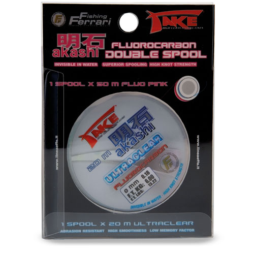 Fluorocarbon Akashi Pink Double 50+20/25