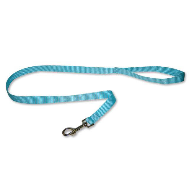 Guinzaglio per cane in nylon azzurro tiffany